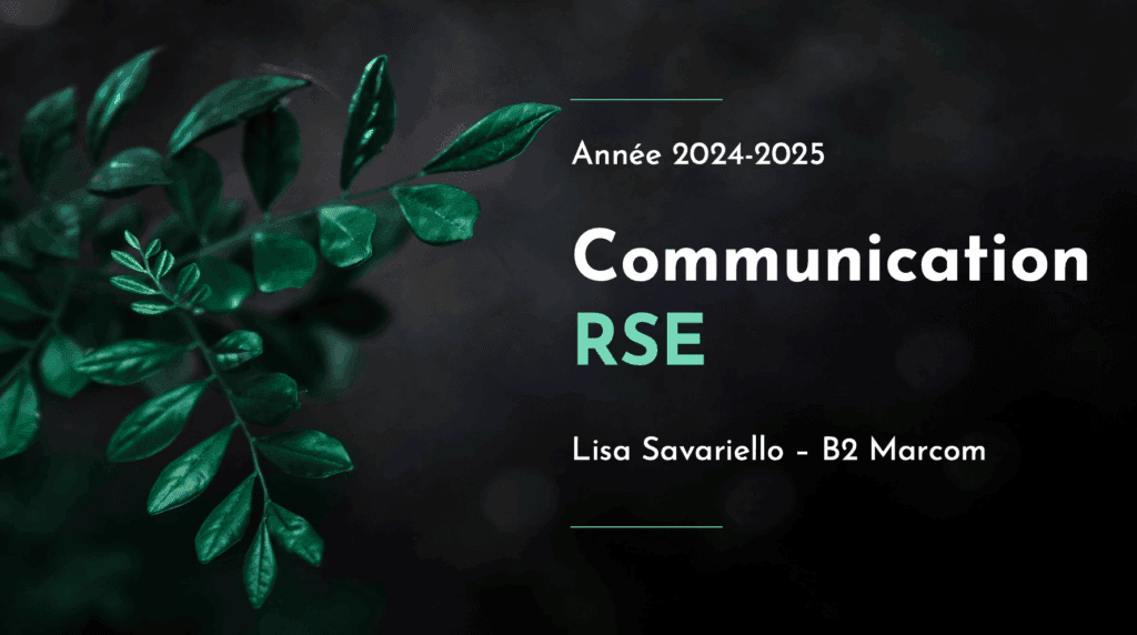 Formations en Marketing durable et en Communication RSE animées par Lisa Savariello Rédaction